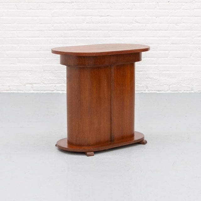 Dutch Art Deco Hinged Top Side Table, 1920s For Sale - Image 4 of 18