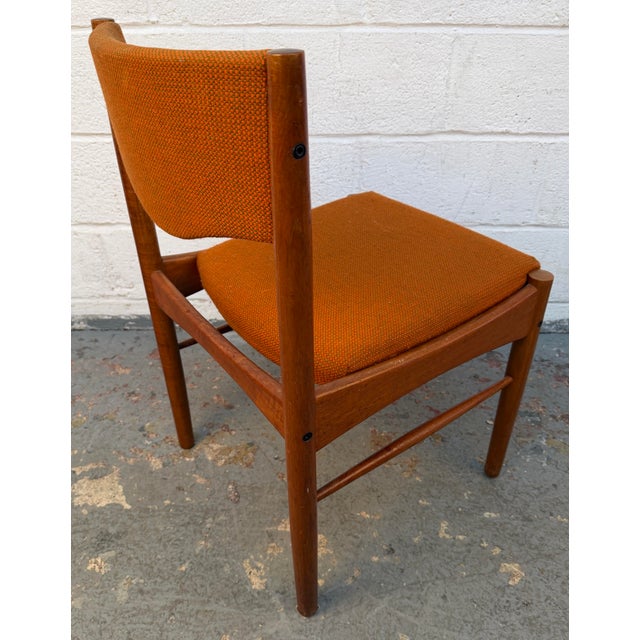 Set of Six Vintage Mid-Century Danish Teak Dining Chairs For Sale - Image 14 of 18