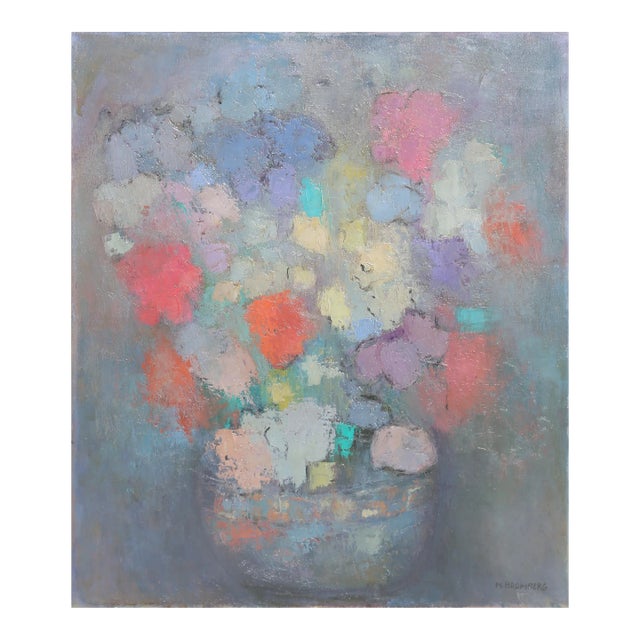 Multicolor Flowers III, Miriam Bromberg, Painting For Sale