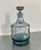 Mid-Century Modern 1930s Blue Art Deco Decanter For Sale - Image 3 of 5