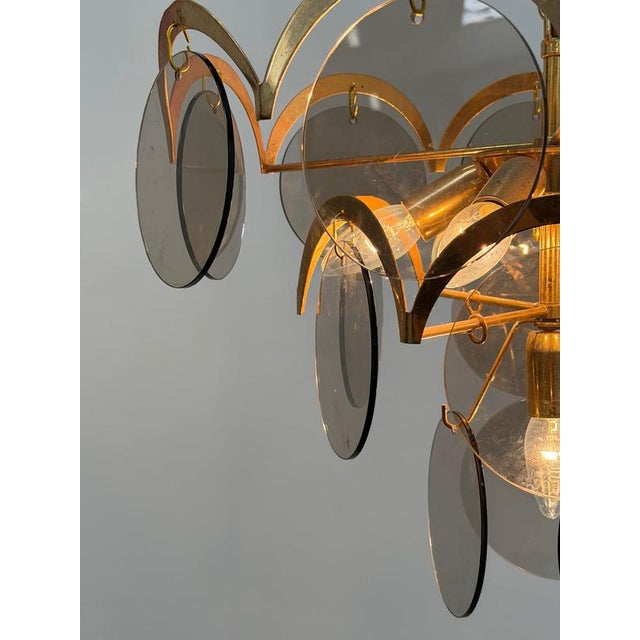 Vintage Chandelier by Gino Vistosi For Sale - Image 4 of 6