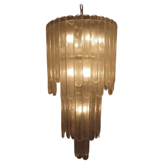 Gladiator Chandelier in Hand-Blown Glass, 1960s For Sale - Image 4 of 6