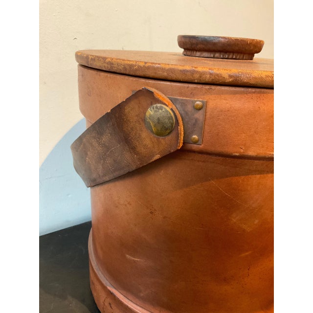1880s English army artillery shell converted into an ice bucket.