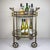 Vintage French Brass Bar Cart, 1950s For Sale - Image 14 of 18