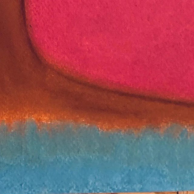 2020 “Lupita” Contemporary Expressionist Pastel Portrait Drawing on Paper by Maria Grazia Facciolà For Sale - Image 9 of 10