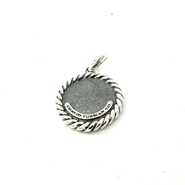 Authentic David Yurman Letter T Amulet Sterling Silver Estate DY771 Retail: $495.00 TRUSTED SELLER SINCE 2002 PLEASE SEE...