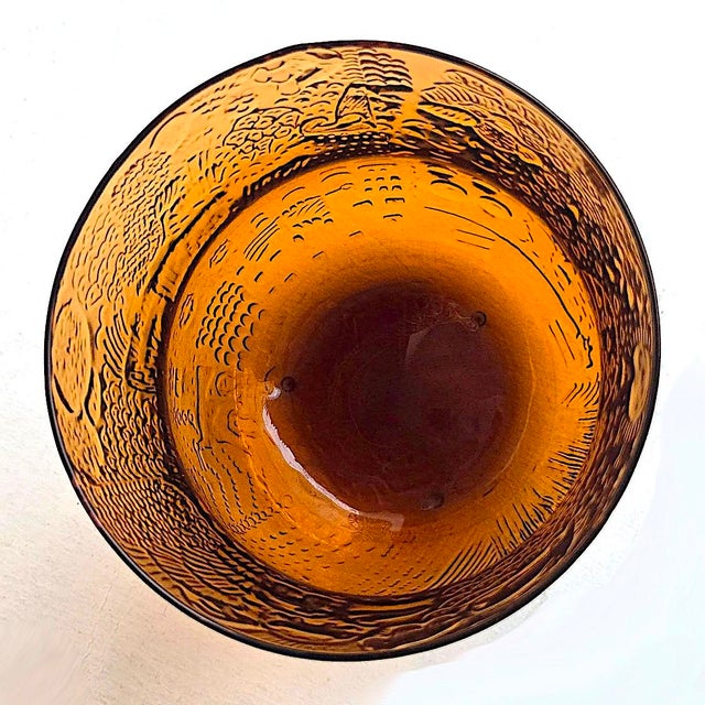 1960s 1960s Arabia Finland Glass Fauna Bowl by Oiva Toikka For Sale - Image 5 of 9