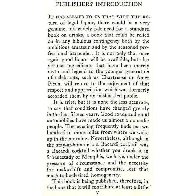 "The Official Mixer's Manual" 1934 Duffy, Patrick Gavin For Sale - Image 11 of 12