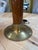 Mid-Century Modern 1970s Mid-Century Modern Brass and Brown Lacquer Table Lamps - a Pair For Sale - Image 3 of 8