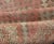Colorful Vintage Turkish Embroidered Flat-Weave in Diamond Design in Orange 5'11" X 7'6" For Sale - Image 10 of 11