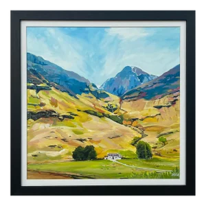 Modern Landscape Painting of the Scottish Highlands by Contemporary British Artist