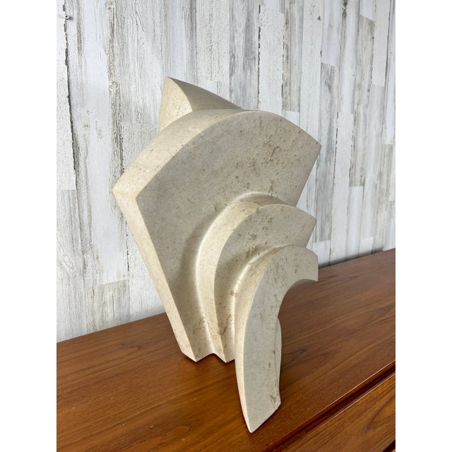 Modern 1980's Modernists Marble Sculpture For Sale - Image 3 of 13