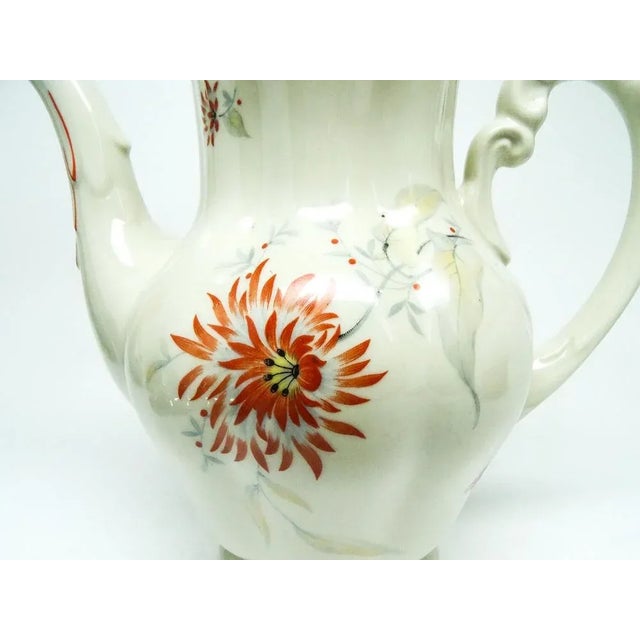 Rococo Rococo Style Tea or Coffee Pot from Chodzież, Poland, 1950s For Sale - Image 3 of 8