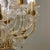 Vintage Baroque Style Gold and Murano Glass Chandelier, 1930s For Sale - Image 4 of 18