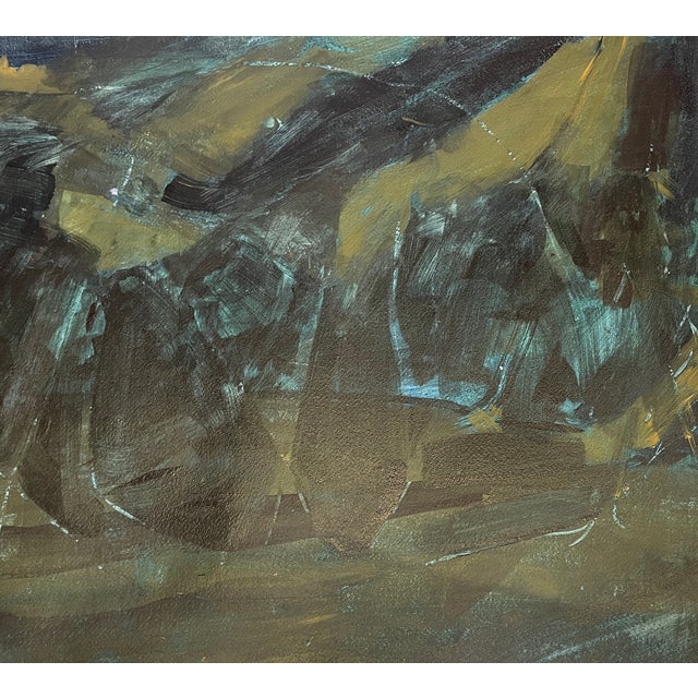 2020s Abstract Expressionist Painting by Aidan Sobon For Sale - Image 5 of 6