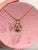 1.8Ct White Zircon Pendant With Natural Diamonds: Solid 14k Gold, Round 6.5mm For Sale - Image 4 of 4