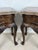 French Louis XV Style Nightstands with Marble Tops, 1940s, Set of 2 For Sale - Image 6 of 16