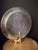 Rare Antique 1889 Damascus Judaica Presentation Plate Silvered Brass Moshe Kohen Large 13" For Sale In Boston - Image 6 of 18