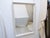 Vintage Modern Whitewashed Mirror For Sale - Image 4 of 5