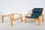 Mid-Century Modern Pulkka Lounge Chairs by Ilmari Lappalainen for Asko, Finland, 1960s, Set of 2 For Sale - Image 12 of 18