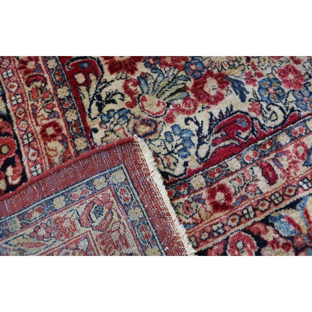 Antique Persian Sarouk Carpet For Sale - Image 4 of 9