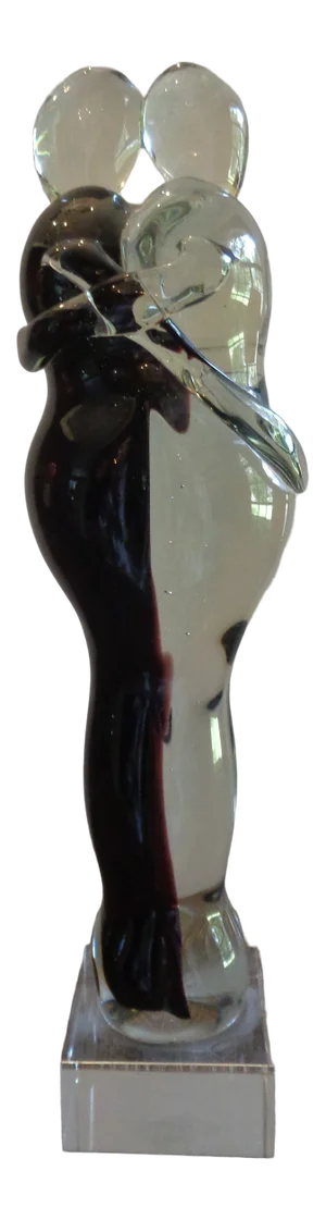 1980s Murano Art Glass Figurine Sculpture