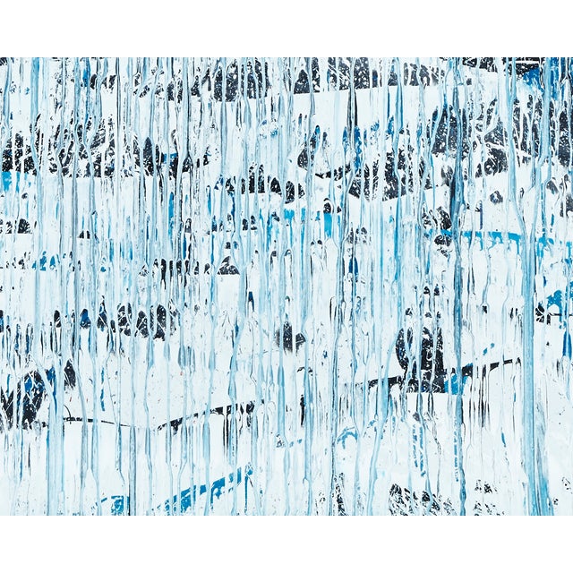 "Trying to Be Colourful" Large Abstract Acrylic Painting by Simon Findlay For Sale - Image 4 of 8