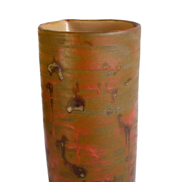 Abstract Ceramic Set by Alf Gaudenzi, Albisola, Italy, 1960s, Set of 2 For Sale - Image 4 of 9