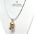 Italian Diamond Freshwater Pearl Necklace Baroque 14k Gold Italy Certified For Sale - Image 3 of 7