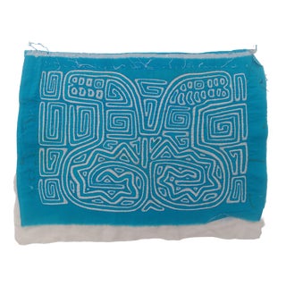 Mola Fabric by Cuna Indians from San Blas Island, Panama, 1970s For Sale