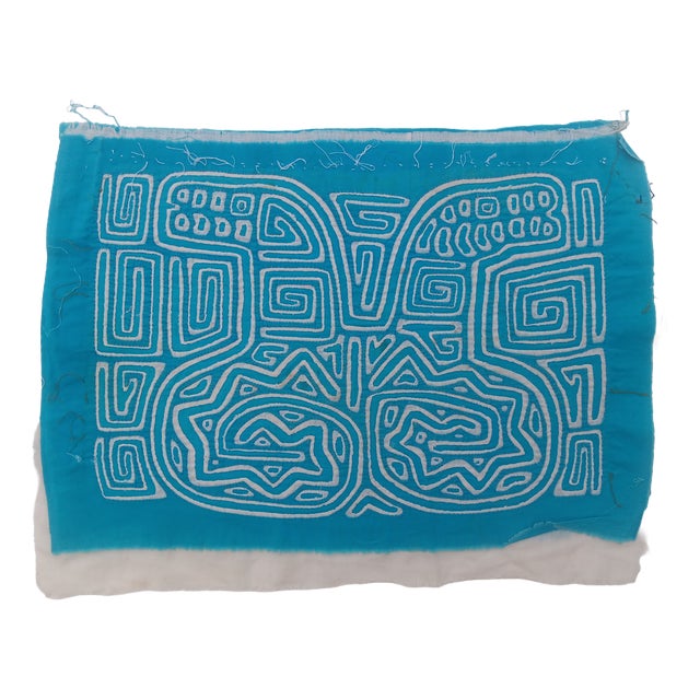 Mola Fabric by Cuna Indians from San Blas Island, Panama, 1970s For Sale