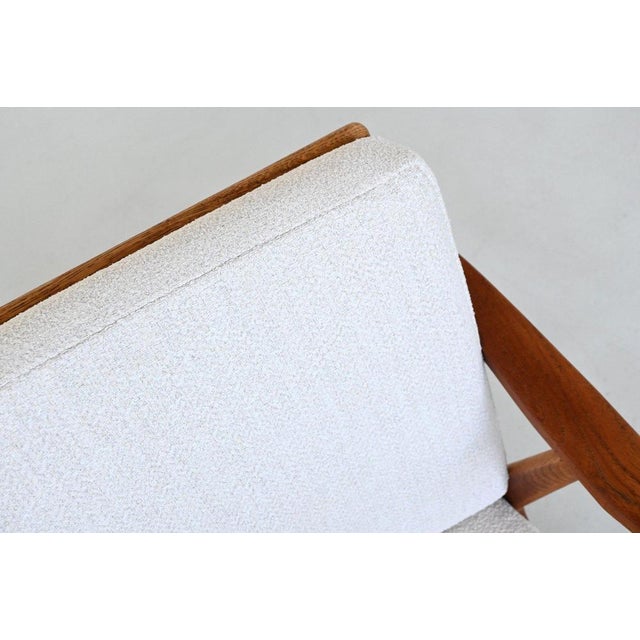 Lounge Chair in Oak by H. Brockmann Petersen for Komfort, Denmark, 1960 For Sale - Image 14 of 18