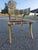 Wood Klismos Lizard Skin Leather Chair Scala Style For Sale - Image 7 of 14