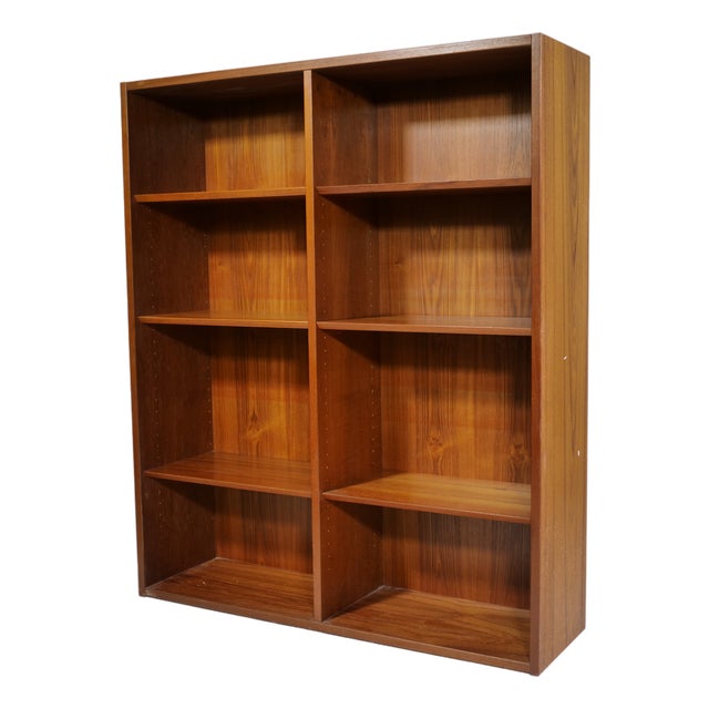 Mid-Century Teak Bookcase by Poul Hundevad, Denmark, 1960s For Sale