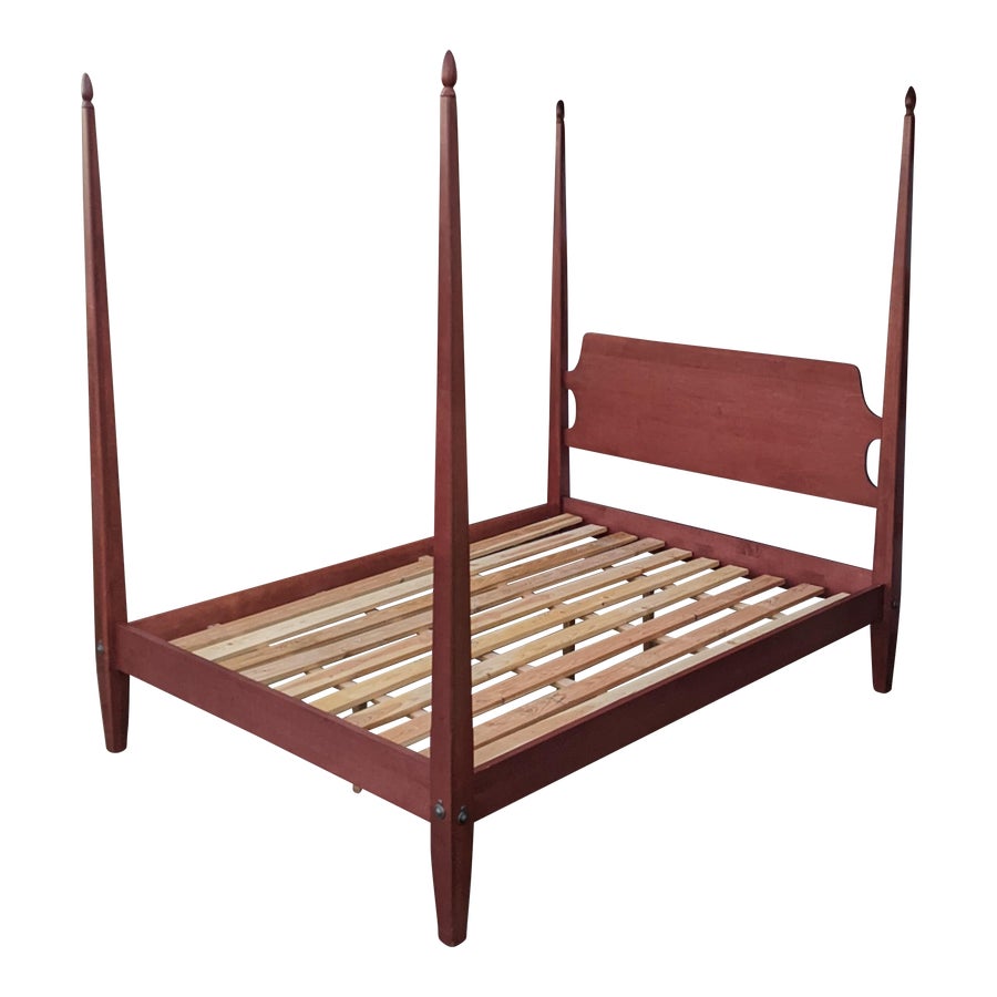 Ethan allen 4 poster bed cheap