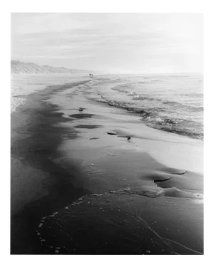Baltic Freeze #4 - Black and White Analogue Landscape Photography 40 X 32 Cm 2022