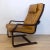 Wood Danish Colored Leather Armchair, 1970s For Sale - Image 7 of 14