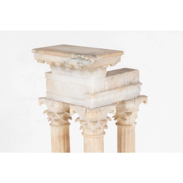 Stone Graceful, Alabaster, Architecture Model, circa 1905 For Sale - Image 7 of 7