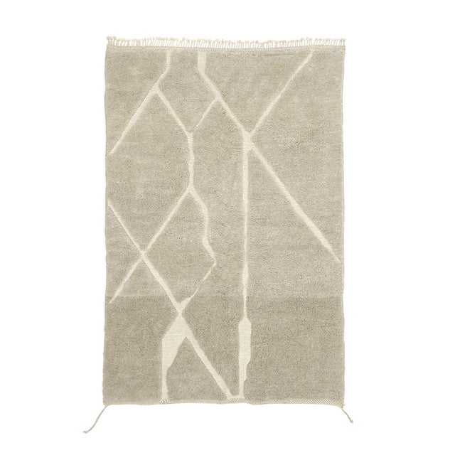 Hand-Knotted Wool Rug by Azele Studio For Sale - Image 10 of 10
