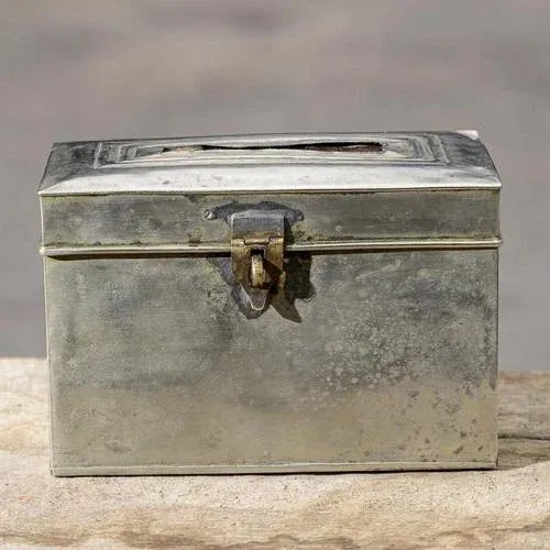 Silver-Plated Metal Piggy Bank For Sale - Image 9 of 9