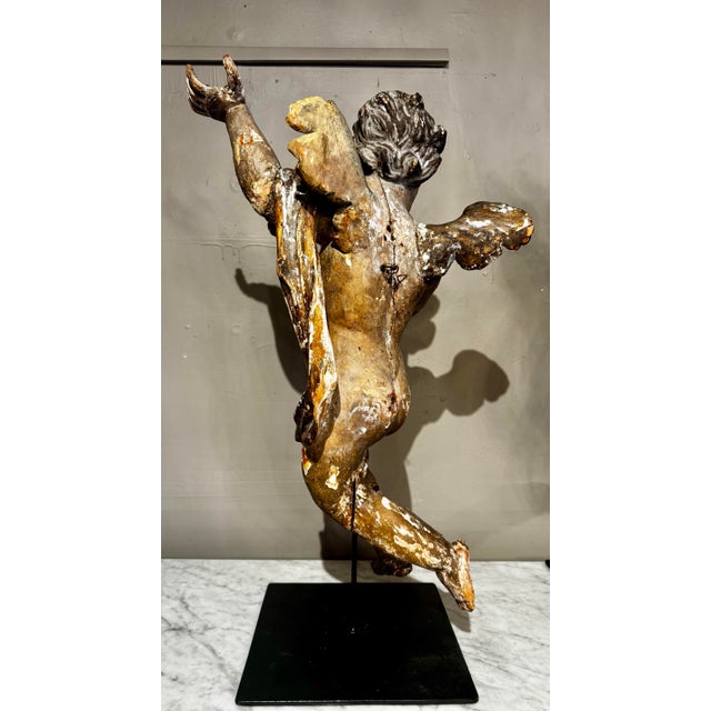 Cream Pair of Italian Putti Statues For Sale - Image 8 of 9