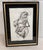 Figurative Original 2009 Ekundayo Pop Surrealism Pen Ink Grace Graphite Fish Drawing Sketch For Sale - Image 3 of 15