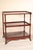Pair of English Regency Style Mahogany 3 Tier Side Tables For Sale - Image 4 of 11
