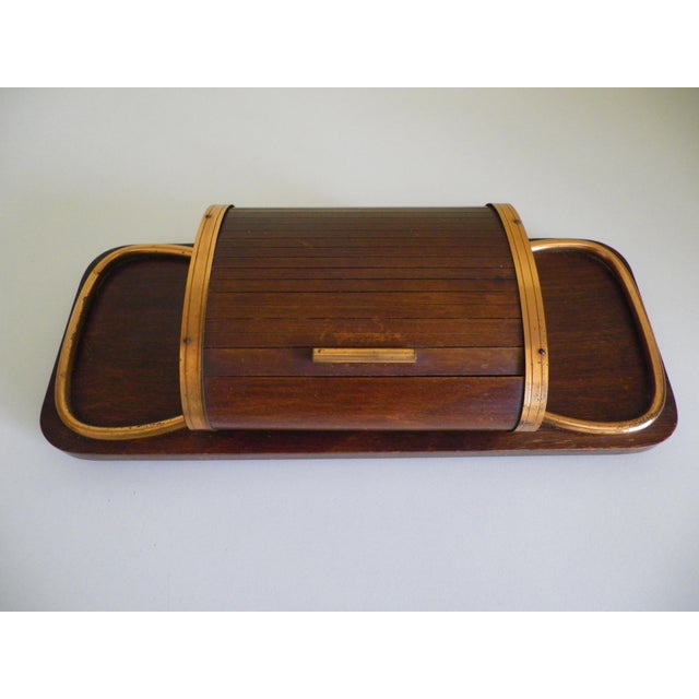 Art Deco Style Roll Top Cigarette Case, 1950s For Sale - Image 13 of 13