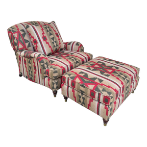 Ralph Lauren Wyland Chair and Ottoman