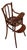 Antique Vienna Secession Bent Oak & Caine Children's High Chair by Thonet For Sale
