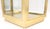 20" Sqaure Solid Brass Case 7' Tall Glass Shelve Display Cabinet Vitrine MINT! Outstanding solid brass craftsmanship...