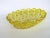 Yellow Gold Amber Glass Diamond Pattern Candy Nut Dish Bowl For Sale - Image 11 of 11