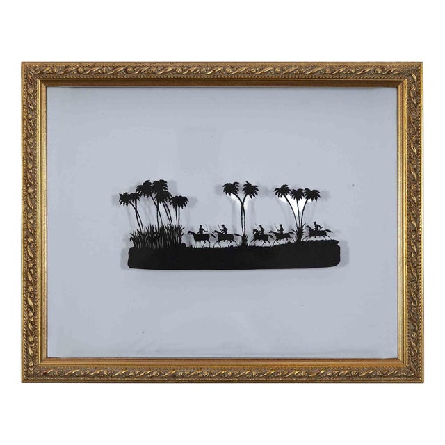 After Monique Boillat, Horse Race, Mixed Media For Sale
