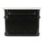Matthew Izzo Home Art Deco Black Lacquer and Marble Bar Table For Sale